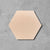 Apricot Hexagonal Cement Tiles